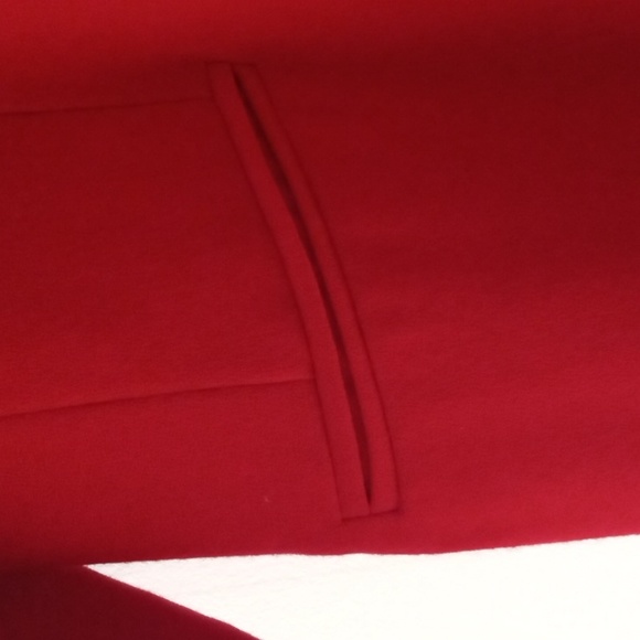 ♥️Jeremy Scott Braemar | Vintage 80s 90s Women's Red Wool Blazer | Size 12 - Picture 6 of 11